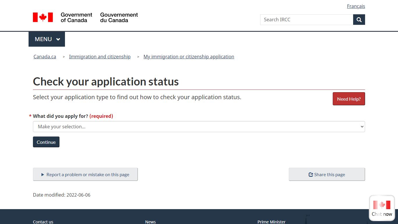 Check your application status – Immigration and citizenship - Canada.ca